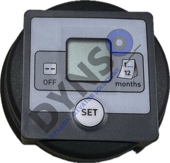 Perma Nova control unit for temperature independent lubrication system adjustable up to 12 months