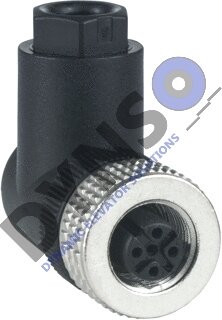Schneider Electric Preventa XZ Round (industrial) connector | XZCC12FCM40B