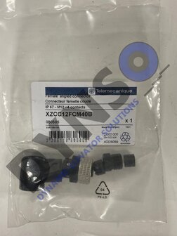Schneider Electric Preventa XZ Round (industrial) connector | XZCC12FCM40B