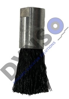 Round oil lubricant brush, type SPR-16 Perlon