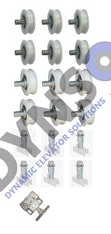 Basic revision kit Fermator 50/11, Cabin door, Telescope, 3 wings (3PSO)