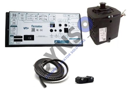 Fermator door drive set, consisting of: door motor, VF5+ control and 3 meter toothed belt incl. couple piece