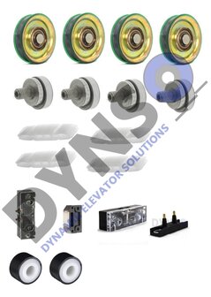 Basic revision set KONE ADL-1 landing door, telescope, 2 wings
