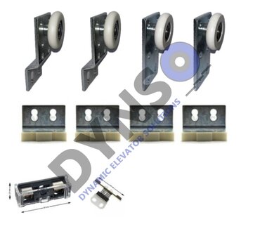 Basic revision kit Schindler QKS8, Cabin door telescope, 2 wings