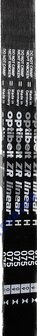 Sematic Zahnriemen H075 schwarz 19mm, Zahnh&ouml;he 4,5mm, Zahnabstand 13mm. Pr/mtr.
