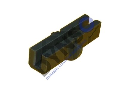 Thyssen F&uuml;hrungsschuh halter, ohne Gummiball, f&uuml;r Vorfach 10mm, L= 121mm
