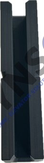 Thyssen F&uuml;hrungsschuh halter, ohne Gummiball, f&uuml;r Vorfach 10mm, L= 121mm