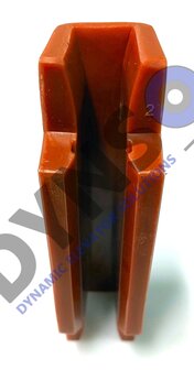 KONE F&uuml;hrungsschuh, 120 * 10,5 mm f&uuml;r Leiter 10 mm