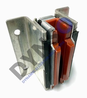 KONE Monospace K&auml;fig-Einlage mit Halter, 120 * 103mm f&uuml;r F&uuml;hrungsschiene 9 mm_KM51000110V002