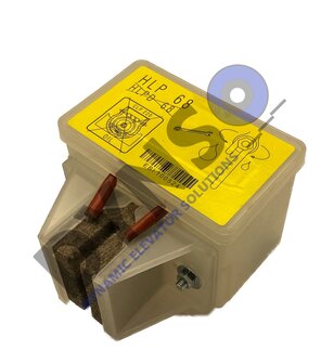 Schindler automatic lubricator for T-guide rail, ITL, adjustable up to 16mm