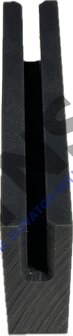 Schindler F&uuml;hrungsschuh, f&uuml;r Hydraulikjoch, 100x65x20, f&uuml;r 5mm M&auml;kler