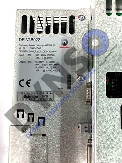 Schindler 5400, VF22BR/DR-VAB22 Frequenzumrichter 59401066