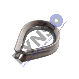 Edelstahl-Drahth&uuml;lse f&uuml;r 6,5 mm Stahlkabel