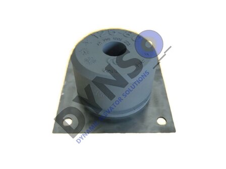 Aufsetzpuffer A13, &oslash; 125 x 80 mm, mit runder Stahlplatte entspricht der Norm EN 81-20/50 (Aufzugsrichtlinie 2014/33/EU)