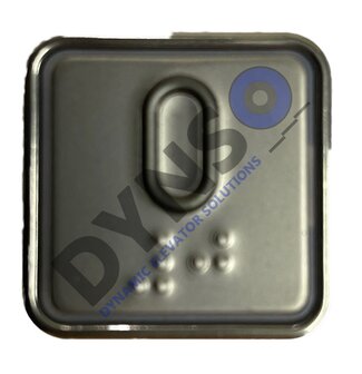 Sch&auml;fer Drucktaster MT42-2M, 30V, 0, mit Braille, 34x34mm