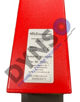 Drehrichtungs&uuml;berwachung, Drehzahl&uuml;berwachung, RC3