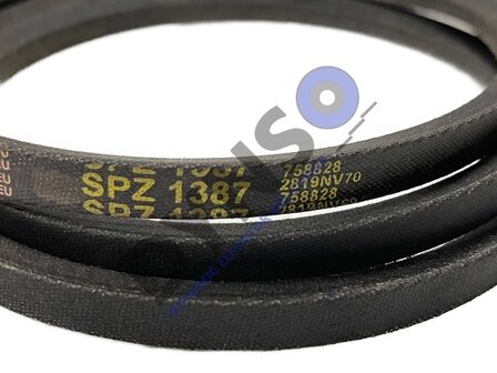Mitsubishi SPZ 1387 V-belt