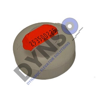 Thyssen plastic cap for axle, inner diameter = 39mm, 253500225