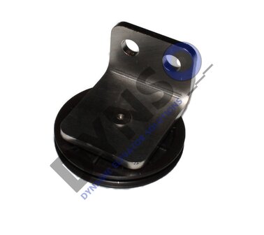 Meiller Seilrolle mit Halter (verzinkt), Kabinent&uuml;r Modell 26/28/32