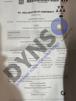 Wittur Geschwindigkeitsbegrenzer OL35 mit abgewinkelter Montagehalterung (900540G15-CAR-R) inklusive Fernbedienung (Kein Verkauf ohne g&uuml;ltiges CE-Zertifikat)