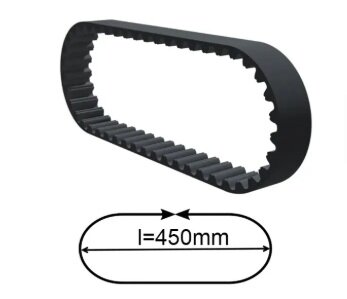 Fermator, getande riem tbv vouwdeuren