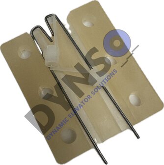 KONE slofvoering, met lock draad, 80x24x28, 5mm, KM652437G05