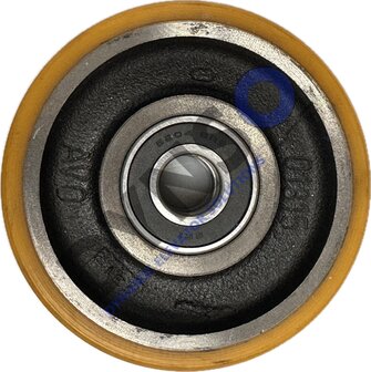 Otis leiderrol 2000H, &oslash;125/20x40mm, 2x6204ZZ lager