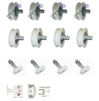 Basis revisieset Fermator 50/11, schachtdeur, Centraal, 2 vleugels  (2PCP)