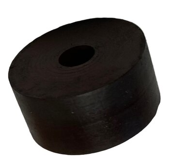 DYNSO Otis New york bufferrol,tbv A6940 schachtdeurgrendel, 25x12mm asgat 6,6mm