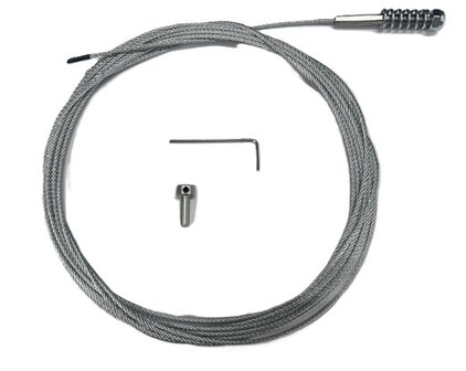 DYNSO Universele koppelkabel, 2mm, L= 5000mm, toepasbaar op Schindler Varidor 30 cabine/schachtdeur