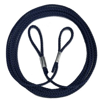 Sluitgewichttouw, 3mm, L=1500mm, incl. 2 alu. knijpbusjes, toepasbaar op QKS11/QKS8 schachtdeur, dagmaat 