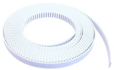 Tandriem, T5/16mm, wit, toepasbaar op QKS11 cabinedeuraandrijving, Prijs per meter