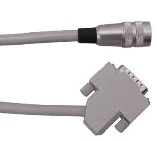 Zetadyn afgeschermde kabel met stekker 6x2x0.14 mm, t.b.v. absolute encoder type ECN L-GL-10-YY-ZA-ECN, Lengte 10 meter