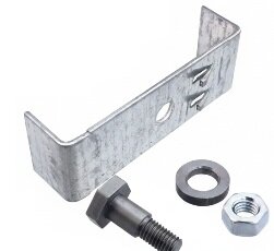Kabelrol, 85mm, dubbele groef, incl. bevestgingsmateriaal en uitloop beveiliging, toepasbaar op Otis 9691/9665 cabine/schachtdeur