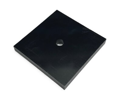Buffer opvulplaat 165x165