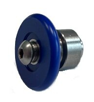 DYNSO Blue-Line tegendrukrol, 23.3mm, asgat M8, toepasbaar op Thyssen ECD schachtdeur