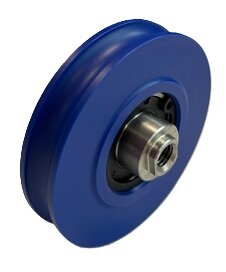 DYNSO Thyssen Deurrol ronde rail / asgat M8 getapt