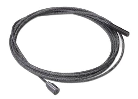 Universele Koppelkabel, 3x5000mm, incl. universele eindton met boutje, toepasbaar op Kone Espace schachtdeur, centraal 2-delig   