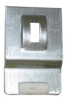Ondergeleiding, 85x56mm, met verzet, toepasbaar op kone ADV/AMD (deurpaneel type 1) cabine/schachtdeur