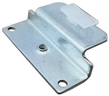 Ondergeleiding, 80x54mm, met verzet, toepasbaar op Kone AMD cabine/schachtdeur