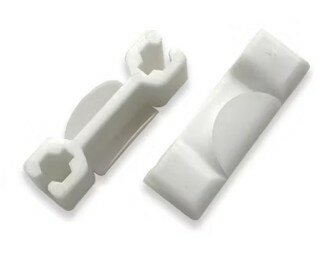 Ondergeleiding, 44x15x15mm, toepasbaar op Kone AMDL Smart/KES 800 cabine/schachtdeur