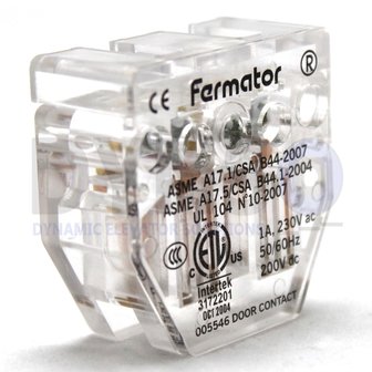 Fermator ASME A17.1 CSA