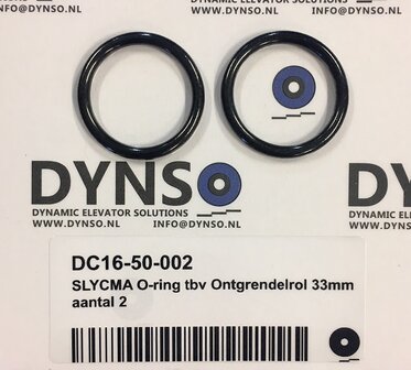 SLYCMA O-ring tbv Ontgrendelrol 33mm