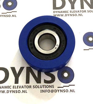 DYNSO Kone ADX bedieningsrol ontgrendelschaats, 40x14mm, asgat 10mm