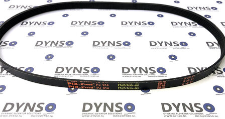 Prisma belt 6 ribs PJ914