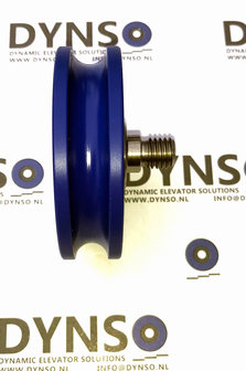 DYNSO Meiller doorroller 65mm excentric with axle M10 (BJ lift rond 1970)