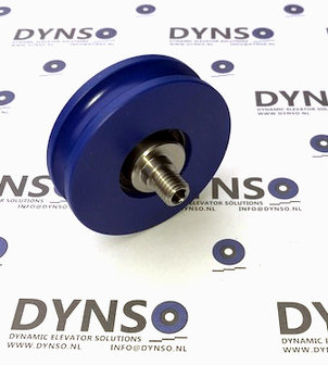 DYNSO Meiller doorroller 65mm excentric with axle M10 (BJ lift rond 1970)