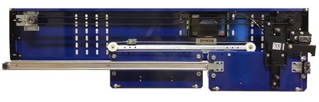 DYNSO Kabinedeur compleet, inclusief RVS deurpanelen, NEN 81-20 DM 900mm