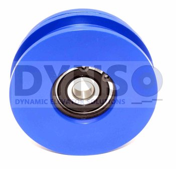 DYNSO Thyssen deurrol incl kabelgroef, 70mm, asgat 10mm