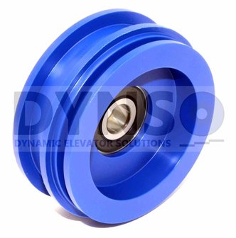 DYNSO Thyssen Rollen M2TS4 flach Schiene und kabel Groove 70mm